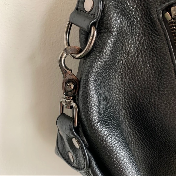 Botkier Black pebble leather hobo satchel bag - Picture 12 of 13